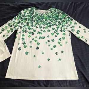 Sage Finds Shamrock Shirt